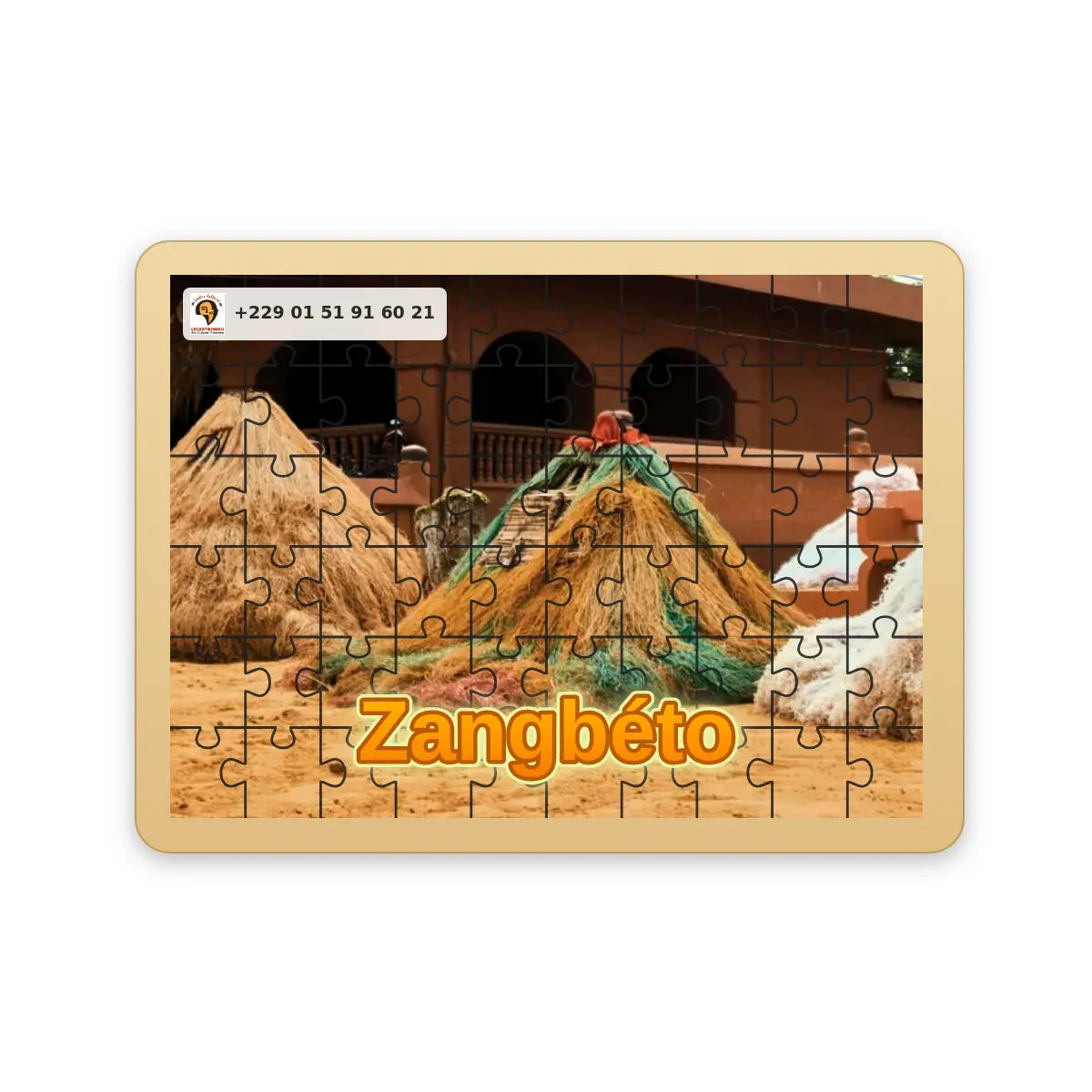 Puzzle culturel : masques Zangbéto